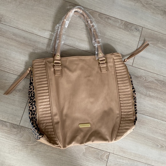 NWOT Steve Madden Leopard Bag - Picture 2 of 6